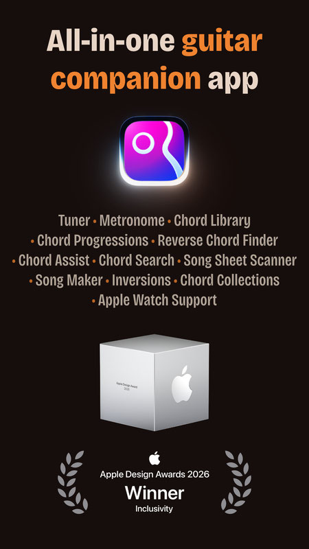 Guitar Wiz Apple Design Award Winner